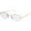 Ray-Ban RB3792 001/MF Γυναικεία Γυαλιά Ηλίου Πολυγωνικά Μεταλλικά Χρυσά με Διαφανές Degradee Φακό