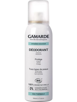 Gamarde Φυσικό Αποσμητικό Spray Χωρίς Αλουμίνιο 100ml