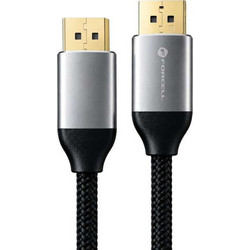 Forcell Καλώδιο DisplayPort 2.1 to DisplayPort Male 2m Black 5903396476730