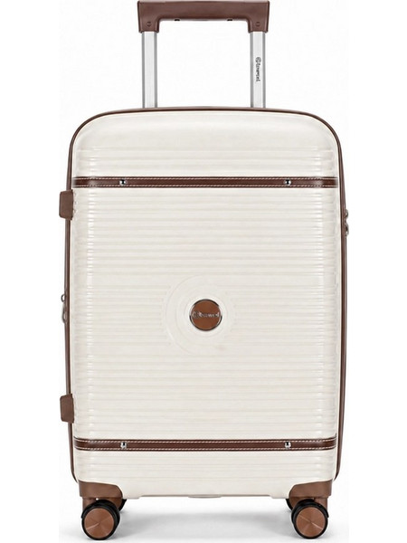 Benzi BZ5900 Βαλίτσα Μεγάλη 75x48x29cm με 4 Ρόδες Μπεζ