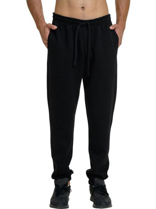Target Ανδρικό Παντελόνι Φόρμας Fleece με Λάστιχο Μαύρο M27-74092-10