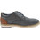 Greenstep Ανδρικά Σκαρπίνια Derby Δερμάτινα Γκρι RS19372-3