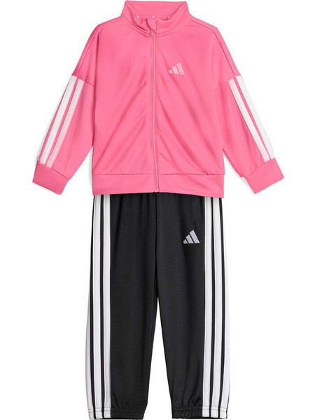 Adidas Essentials Βρεφικό Σετ για Κορίτσι Χειμωνιάτικο Ροζ Μαύρο KB9573