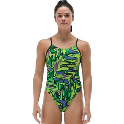 TYR Durafast Elite Αθλητικό Ολόσωμο Μαγιό Πράσινο P04138-697