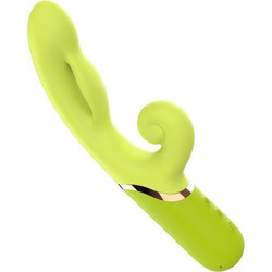 Urban Sky Inflatable Δονητής Rabbit 23.5cm Πράσινος