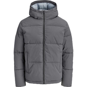 Jack & Jones Ανδρικό Μπουφάν Χειμωνιάτικο Puffer Ανθρακί 12303930