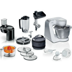Bosch Serie 4 MUM58251 Κουζινομηχανή 1000W με Ανοξείδωτο Κάδο 3.9lt