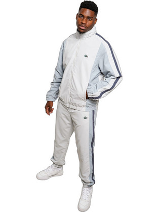 Lacoste Ανδρικό Σετ Φόρμας με Λάστιχο Λευκό WH9343-WD2
