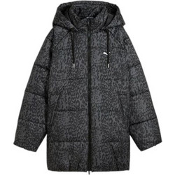Puma Γυναικείο Μπουφάν Χειμωνιάτικο Puffer Μακρύ Ανθρακί 694610-01