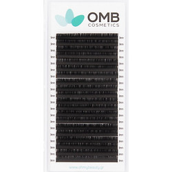 OMB Extension One by One Βλεφαρίδες Τρίχα-Τρίχα 0.07mm C 9mm