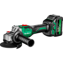 Newbeat CAG-125K 5042004 Γωνιακός Τροχός Μπαταρίας 21V 125mm με Ρύθμιση Στροφών 2x4Ah