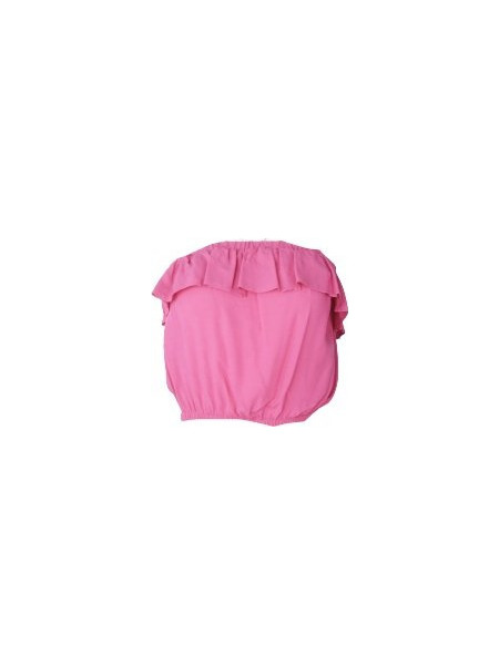 BSB Γυναικείο Καλοκαιρινό Crop Top Φούξια 137-110142