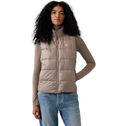 Gap Αμάνικο Γυναικείο Μπουφάν Puffer Κοντό Μπεζ 910105008