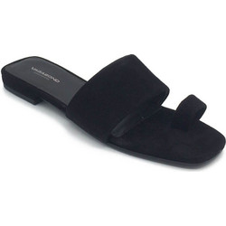 Vagabond Γυναικεία Σανδάλια Suede Μαύρα 4715-240-20