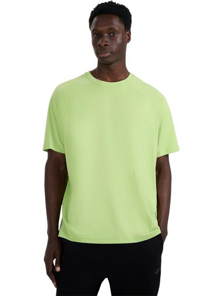 4F Ανδρικό Αθλητικό T-Shirt Lime 4FWAW25TTSHM2360-42S