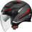 Premier City Fly Evo DCA FA17BM Black Grey Red Κράνος Μηχανής Jet 1400gr