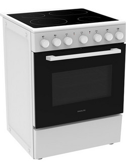 Davoline FMC900WH Κουζίνα Ηλεκτρική 70lt με Κεραμικές Εστίες 60cm