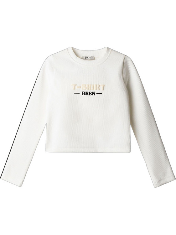 Ebita Παιδικό T-Shirt Μακρυμάνικο Λευκό 267023