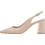 Mourtzi Γόβες Slingback Λουστρίνι με Χοντρό Χαμηλό Τακούνι Μπεζ 75716Z02TAUPE