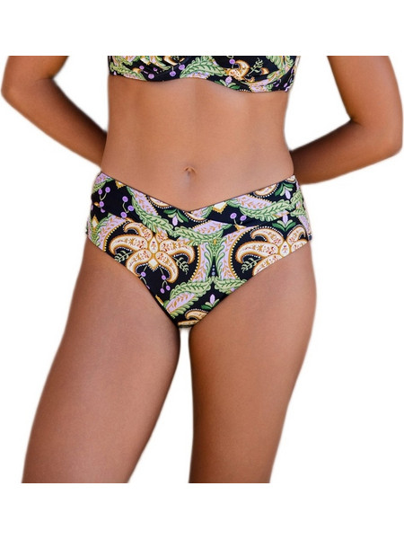 Solano Ψηλόμεσο Bikini Slip Πολύχρωμο 50-3470