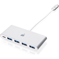 Iogear GUH3C4PD USB Hub 2.0 USB-C με 4 Θύρες USB-A & Εξωτερική Παροχή Ρεύματος