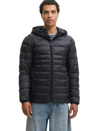 Jack & Jones Ανδρικό Μπουφάν Χειμωνιάτικο Puffer Μαύρο 12298869