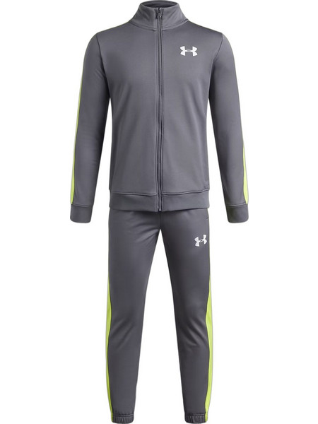 Under Armour Παιδικό Σετ Φόρμας Γκρι Lime 1363290-015