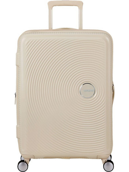 American Tourister Soundbox 88473-A936 Βαλίτσα Μεσαία 67x46.5x29cm με 4 Ρόδες Μπεζ