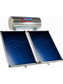 Wilco Titanium Glass Ηλιακός Θερμοσίφωνας 120lt 2m² Glass Διπλής Ενέργειας