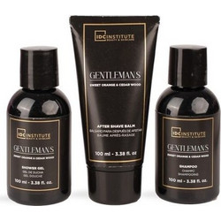 IDC Institute Gentleman's After Shave Balm 100ml + Shower Gel 100ml + Shampoo 100ml