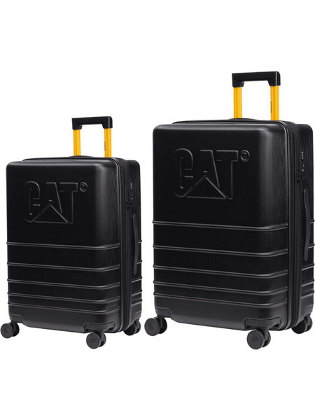 CAT 85034-50-60 Σετ Βαλίτσες 2τμχ Καμπίνας & Μεσαία Μαύρες