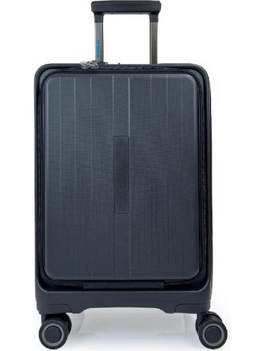 BG Berlin BG003-03 Βαλίτσα Καμπίνας 55x37x24cm με 4 Ρόδες Μαύρη