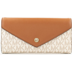 Michael Kors Μεγάλο Γυναικείο Πορτοφόλι με Clip Ταμπά 35F3GTVE7BVAN