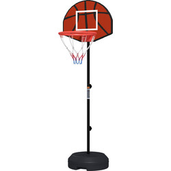 Sportnow Μπασκέτα με Βάση και Ρυθμιζόμενο Ύψος 230-305cm A61-054V00BK