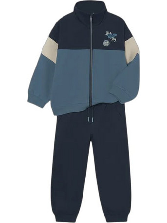 Mayoral Παιδικό Σετ Φόρμας Navy Μπλε Μπεζ 16-04811-042
