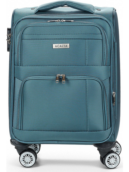 David Jones BA-1003 Βαλίτσα Καμπίνας 53x36x22cm με 4 Ρόδες Πετρόλ