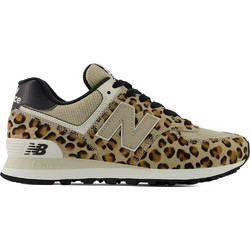 New Balance 574 Γυναικεία Sneakers Μπεζ Καφέ W5740PN