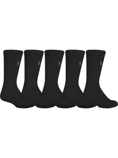 Salty Crew Ανδρικές Κάλτσες Ψηλές Μαύρες 5Pack 35535052E-BLK