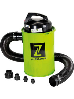Zipper ZI-ASA305A Σκούπα Στάχτης 1100W με Κάδο 50lt