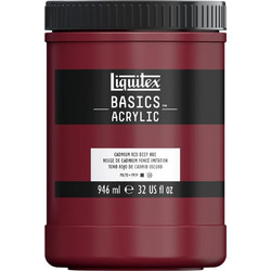 Liquitex Basics 311 Cadmium Red Deep Hue Ακρυλικό Χρώμα Ζωγραφικής 946ml