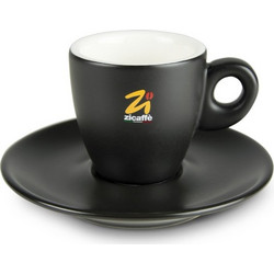 ZiCaffe Φλιτζάνι Espresso Πορσελάνης Μαύρο ZCFSPCB