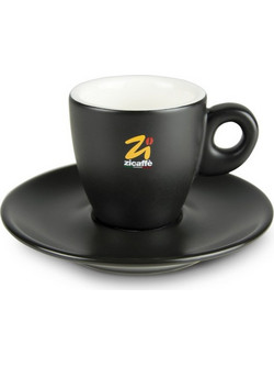 ZiCaffe Φλιτζάνι Espresso Πορσελάνης Μαύρο ZCFSPCB