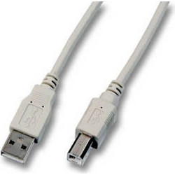 EFB Elektronik K5255.1,8 Καλώδιο USB-A Male 2.0 to USB-B Male 1.8m Grey