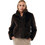 Mexx Γυναικεία Γούνα Κοντή Σοκολατί MF006401563W-191314