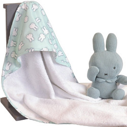Miffy Des 53 Βρεφικό Μπουρνούζι Κάπα Πράσινο Mint 75x75cm