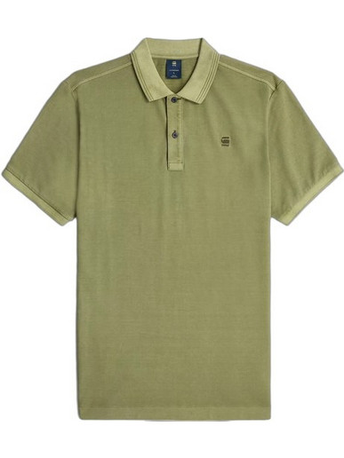 G-Star RAW Ανδρική Μπλούζα Polo Κοντομάνικη Πράσινη D11595-D756-H031