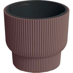 Next Milly Round Κασπώ Δαπέδου Πλαστικό Καφέ 29.7x27cm 33523-07