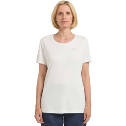 Jack Wolfskin Γυναικείο Αθλητικό T-Shirt Λευκό A63294-5488