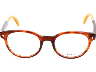 Lanvin VLN684 07QZ Ανδρικός Σκελετός Γυαλιών Οράσεως Κοκάλινος Καφέ