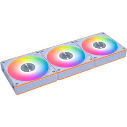 Lian Li Uni Fan CL Flex Wireless Reverse Case Fan 120mm ARGB με Σύνδεση 3-Pin 4-Pin PWM 3τμχ White